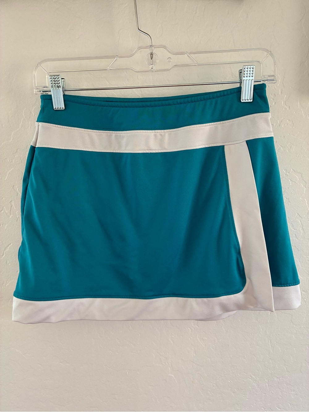 Slazenger Golf Skort Turquoise Blue/ white Activewear Size Large